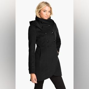 Bergi wool coat by Soia & Kyo Black Medium